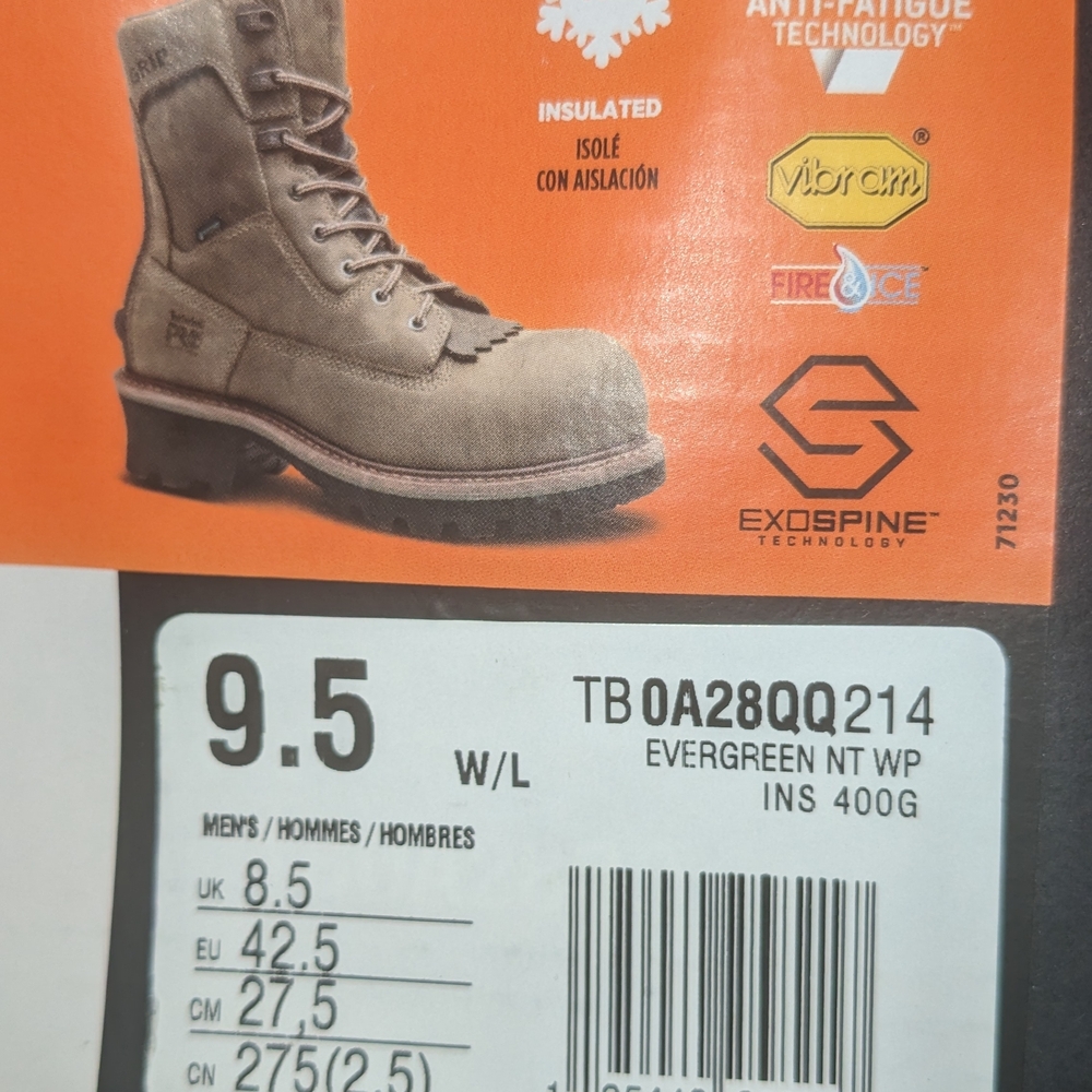 Georgia Insulated Work Boots (Wrong Box)